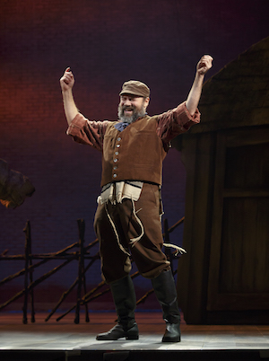 Danny Burstein in 'Fiddler on the Roof' at the Broadway Theatre. Photo by Joan Marcus