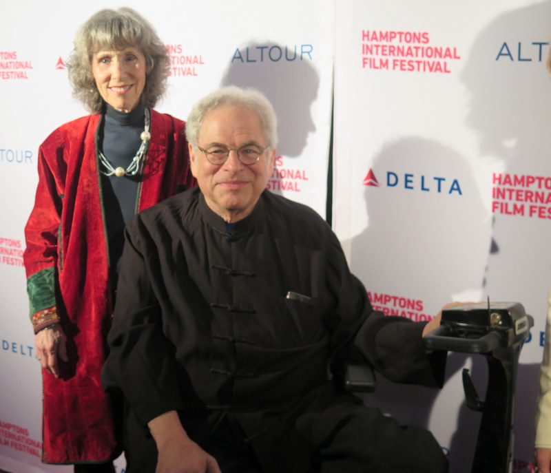 Toby Perlman, Itzhak Perlman, HIFF Opening Night Premiere Red Carpet, Itzhak