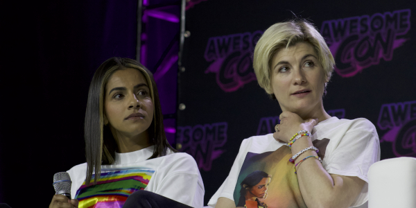 Photo of Mandip Gill and Jodie Whittaker