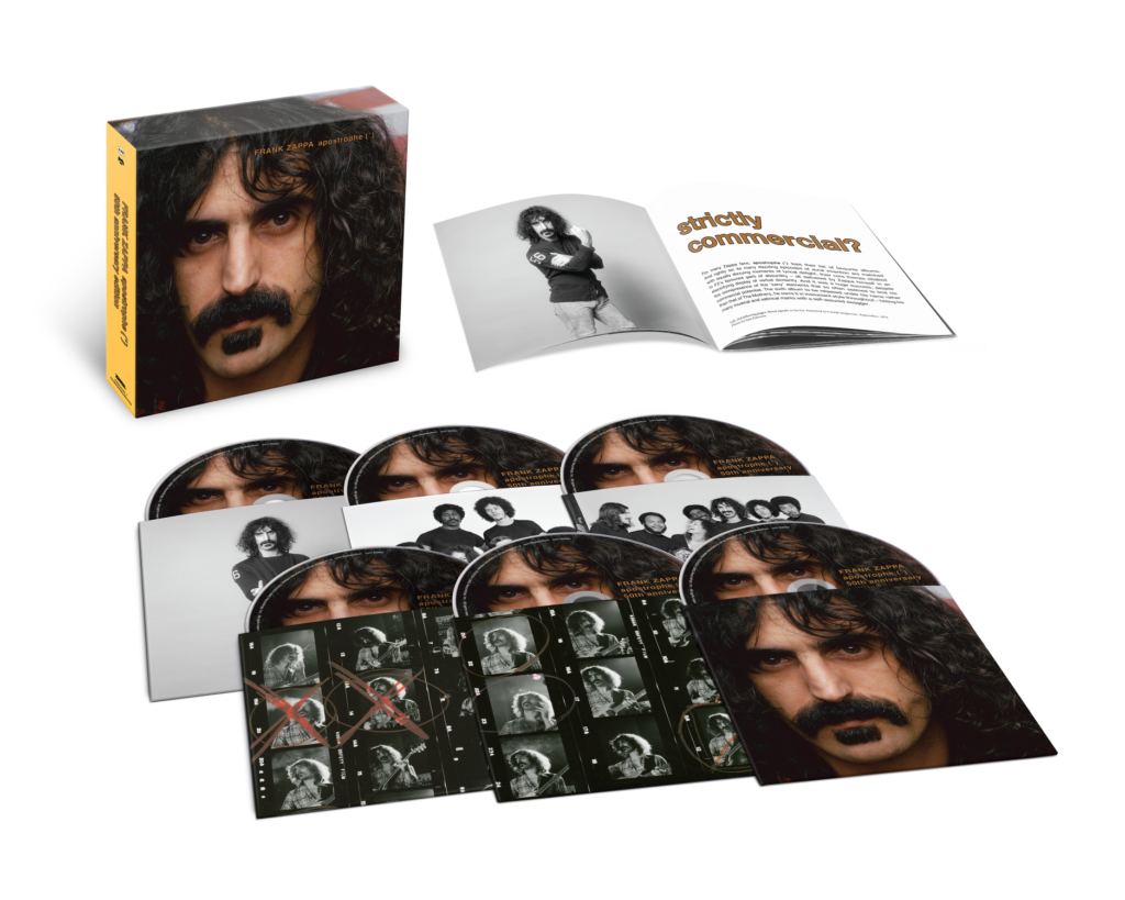 Frank Zappa Apostrophe box contents