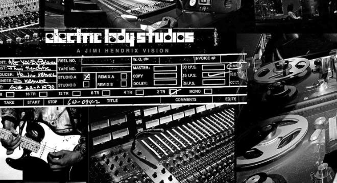 Jimi Hendrix Electric Lady Studio box set album cover