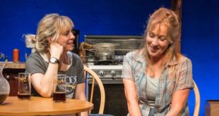 Mel House, Lisa Bostnar in 'Thistles' at 59e59 (John Robert Hoffman)