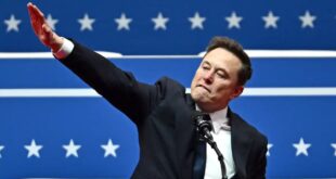 Elon musk salute