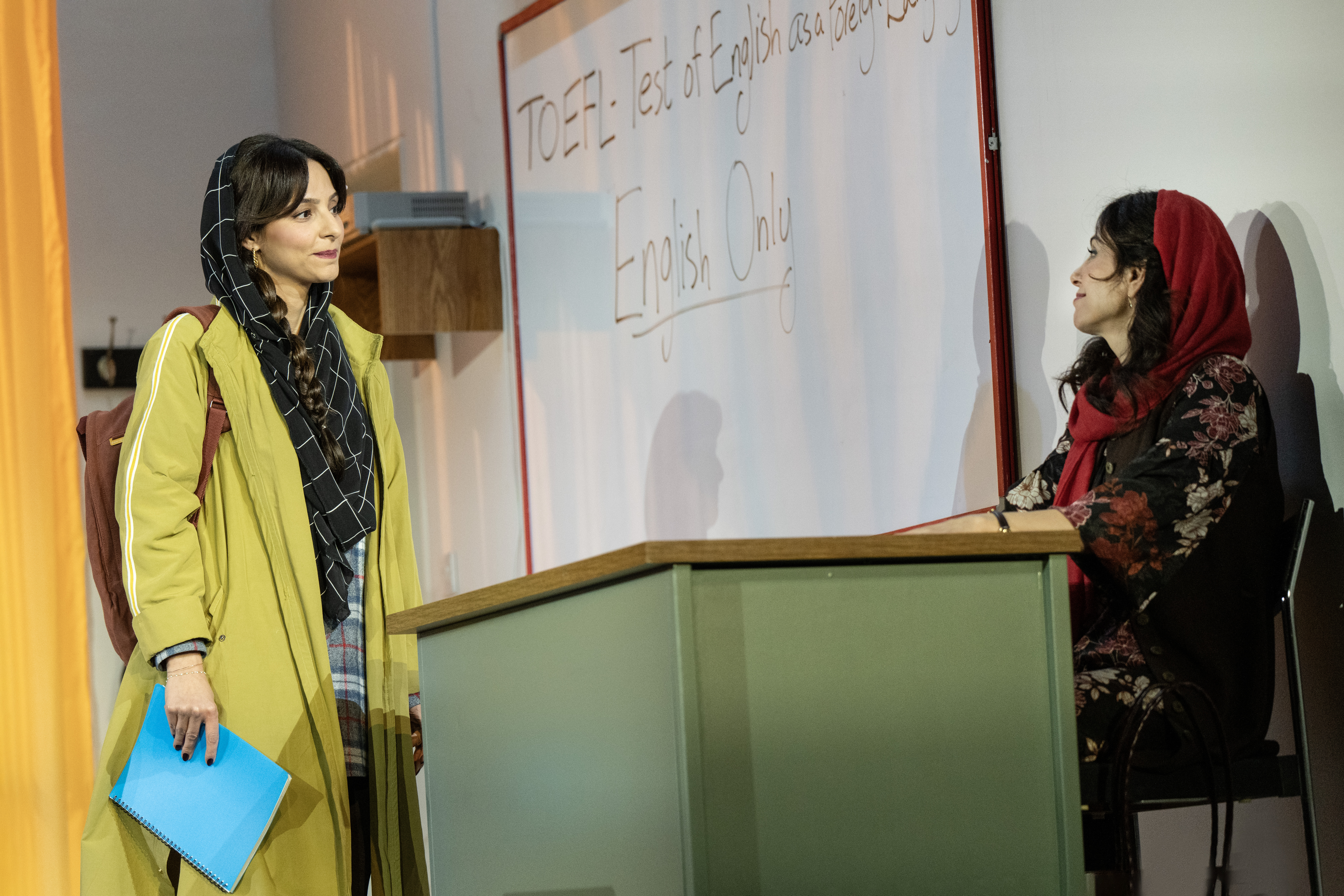 Tala Ashe, Marjan Neshat, English
