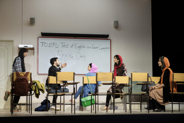 Tala Ashe, Ava Lalezarzadeh, PooyaMohensi, Marjan Neshat, Hadi Tabbal, English