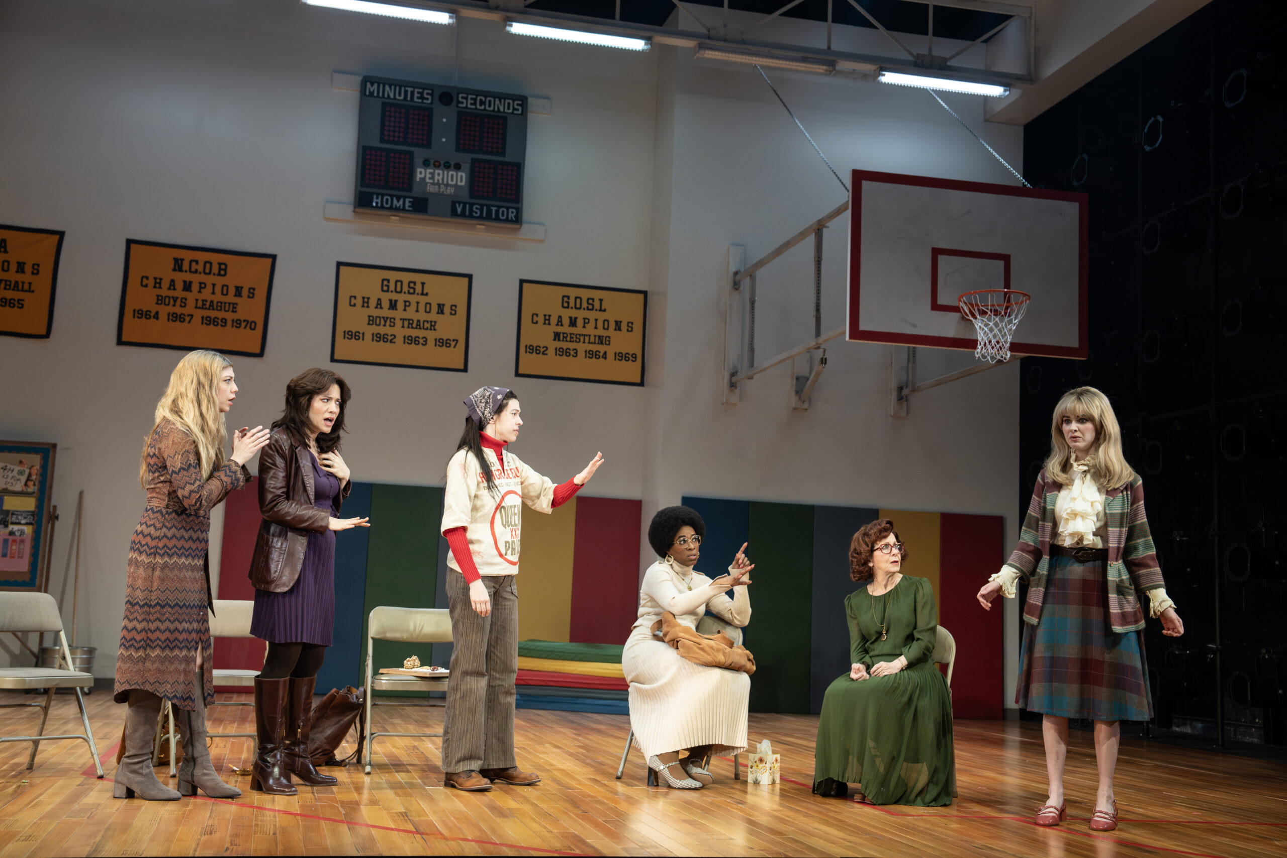 Betsy Aidem, Audrey Corsa, Susannah Flood, Kristolyn Lloyd, Irene Sofia Lucio, Adina Verson