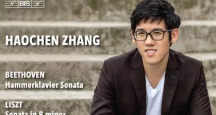 Haochen Zhang plays Beethoven and Liszt – album cover detail
