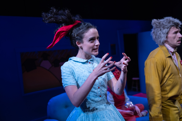 Jessica Nesi and Casey Worthington in 'We Do the Same Thing Every Week'