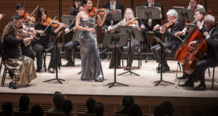 Anne Akiko Meyers with the Orpheus Chamber Orchestra at Carnegie Hall's Zankel Hall, 17 May 2025