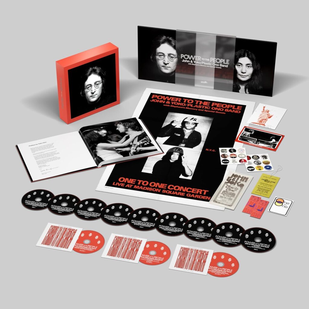 John Lennon's Power to the People box contents