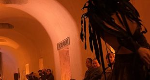 Dai Matsuoka in 'House of Zodiac' at the Green-Wood Cemetery catacombs, October 2025