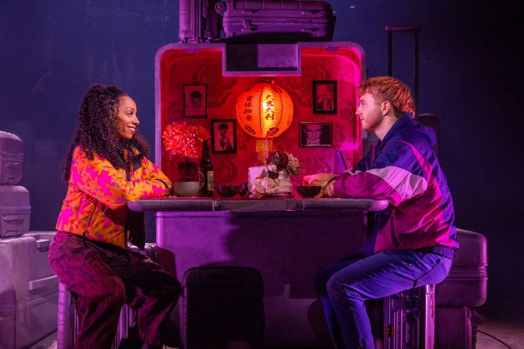 Christiani Pitts, Sam Tutty in 'Two Strangers' (Matthew Murphy)
