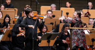 Dalia Stasevska conducts the New York Philharmonic and violinist Joshua Bell at David Geffen Hall, NYC, November 6-8 2025