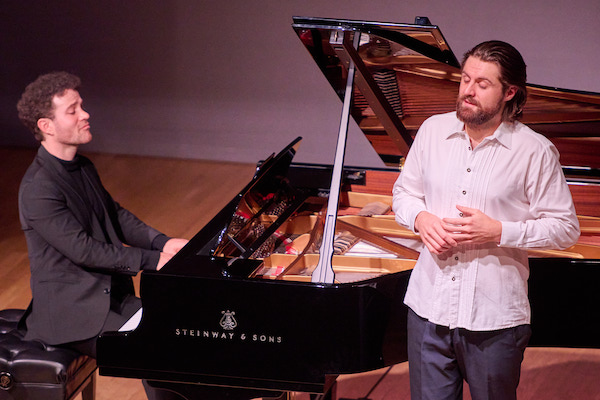 Konstantin Krimmel, baritone and Ammiel Bushakevitz, piano
