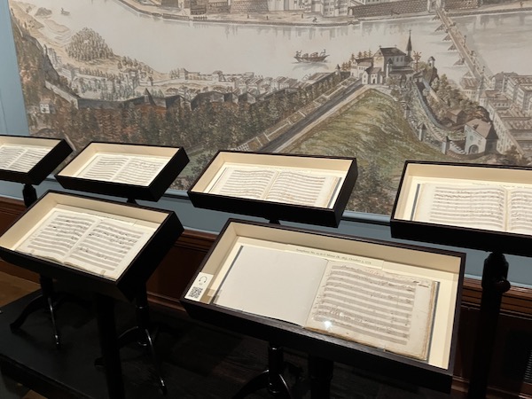 Mozart manuscripts at the Morgan Library and Museum, April 2026