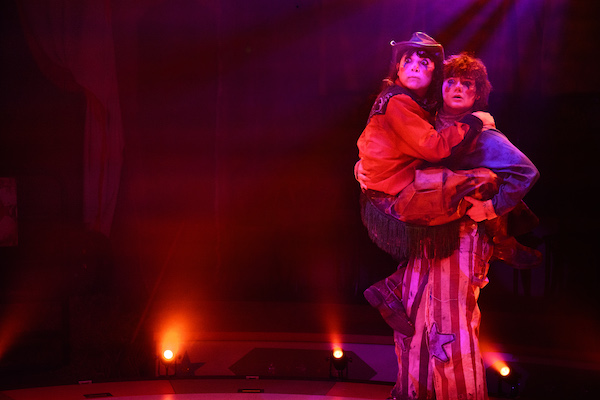 Theater Review (NYC): Xhloe and Natasha in ‘And Then the Rodeo Burned Down’ - Blogcritics
