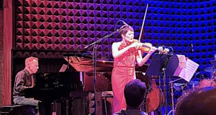 Geoffrey Burleson and Anne Akiko Meyers at Joe's Pub, 3 May 2026